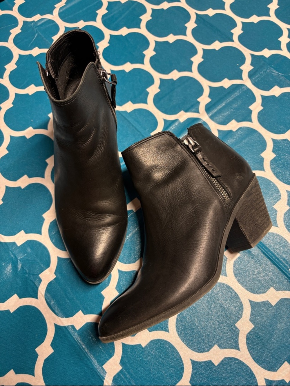 Frye Black Women's Ankle Booties - Stylish Zip Detail